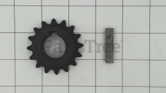RedMax 539003109 Sprocket With Key Engine