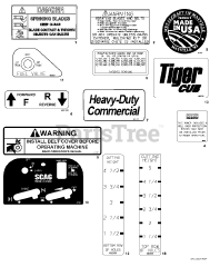 Scag SMTC-48V - Scag Tiger Cub 48" Mower Deck (SN: C7000001 - C7099999)