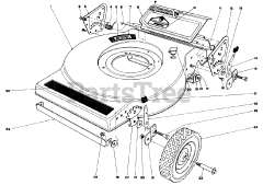 Toro 16880 - Toro Walk-Behind Mower (SN: 000000001 - 000999999) (1980)