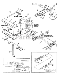 AGCO 1920 H (1692140) - AGCO 48" Garden Tractor, 20hp