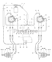 Ferris IS 1000Z (5901051) - Ferris IS1000Z Series 52" Zero-Turn Mower, 23hp Kawasaki (SN: 2530 & Below)