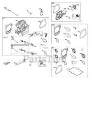 Briggs & Stratton 25V332-0006-F1 - Briggs & Stratton Horizontal Engine Cylinder Head Group