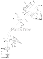 Yard Machines Y 700 (41ADY70G000) - Yard Machines String Trimmer Boom And Trimmer Parts