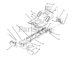 Toro 71184 (12-38 XL) - Toro Lawn Tractor (SN: 069000001 - 069999999) (1996)