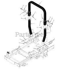 Scag STT61V-27CH - Scag Turf Tiger 61" Zero-Turn Mower, 27hp Kohler (SN: F5500001 - F5599999) STT Roll-Over Protection System