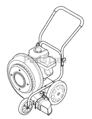 Troy-Bilt TB 672 (24A-672G066) - Troy-Bilt Jet Sweep Walk-Behind Blower (2008)