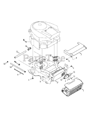 MTD 13AP925P004 - MTD Gold Lawn Tractor (2012)
