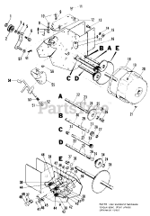 Simplicity 1690382 - Simplicity Snowbuster 24" Snow Thrower, 5hp Transmission Group