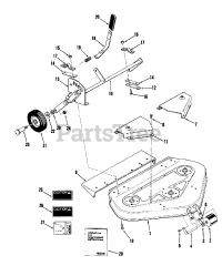 Toro 95-42MS01 - Toro 42" Side-Discharge Mower Deck (1979) Rear And Side Discharge Mowers-36 In. (92 Cm)(vehicle Identification Numbers 95-36mr01  95-36ms01)