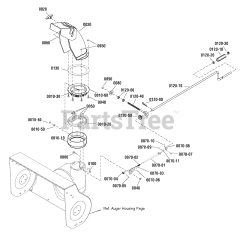 Murray 900/27 (1695719) - Murray 27" Snow Thrower, 9hp (2009)