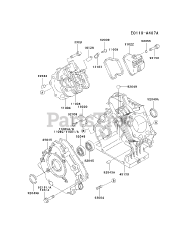 Kawasaki FE250D-CS05 - Kawasaki Engine CYLINDER/CRANKCASE