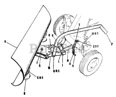 Simplicity 990248 - Simplicity 30" Snow Plow & Grader Blade