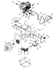 Ariens 939401 - Ariens Sno-Tek 20" Snow Blower, 136cc LCT (SN: 085000 & Above)