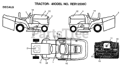 Electrolux/AYP RER 12536 C - Electrolux/AYP Rear-Engine Riding Mower
