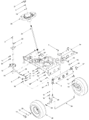 Yard Machines 13AH650F752 - Yard Machines Lawn Tractor (2004) (Walmart)