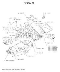 Husqvarna iZ 4817 T (968999255) - Husqvarna 48" Zero-Turn Mower (2005-08) DECALS