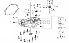 Gravely 08201340 - Gravely 764 Replacement Engine with Canister Air Filter