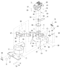 Bear Cat WV 190 S - Bear Cat Walk-Behind Vacuum, 190cc Briggs & Stratton (SN: B00001 - C09058)