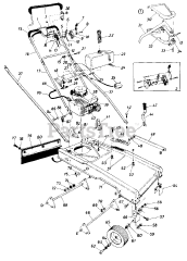 MTD 120-560B192 - MTD Walk-Behind Mower (1990) (Wheatbelt)