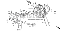 Honda GX200 UT VS17 (GCAHT) - Honda Engine, Made in Thailand (SN: GCAHT-1000001 - GCAHT-9999999) CYLINDER HEAD