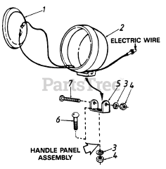 MTD 390255 - MTD Headlamp Kit (1990)