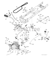 Dixon D15KH30 (960410227-00) - Dixon 30" Lawn Tractor, 15hp Kohler (2011-06) DRIVE