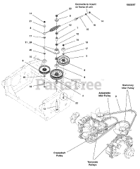 Ferris IS 2100Z (5901333) - Ferris IS2100Z Series 61" Zero-Turn Mower, 28hp Briggs & Stratton Transaxle Drive Group
