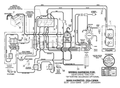 Murray 7800294 (385002x78D) - Murray 38" Lawn Tractor (2008) Electrical System