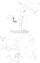 Brands 21774 - Toro 55cm Recycler Walk-Behind Mower with SmartStow (SN: 412900000 - 417399999) dup