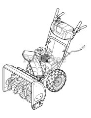 White Outdoor SB-624 (31AH6BHE790) - White Outdoor Snow Boss Snow Thrower (2006)