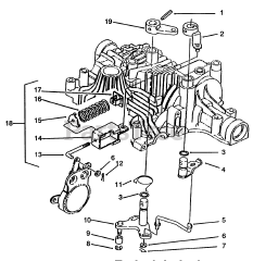 Toro 72062 (264-6) - Toro Yard Tractor (SN: 049000001 - 049999999) (1994) Brake Interlock