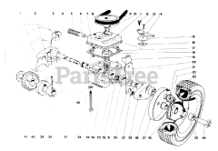 Toro 19367 - Toro Whirlwind Walk-Behind Mower (SN: 001000001 - 001999999) (1971)