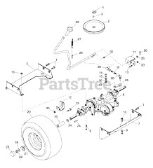 Ariens 936005 (YT 15 G) - Ariens 40" Yard Tractor, 15hp Tecumseh, Gear (SN: 000101 & Above)