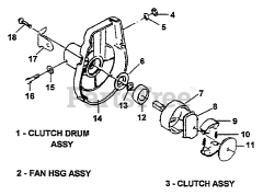 Green Machine 2130 - Green Machine String Trimmer Clutch
