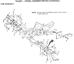 Maxim MX R500 A - Maxim Tiller TINE