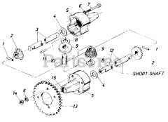 MTD 135-528-000 - MTD Lawn Tractor (1985) Differential Assembly
