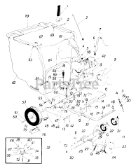 MTD 242-685-032 - MTD Walk-Behind Blower Vacuum (1992) (Pro Hardware)