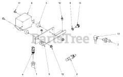Briggs & Stratton 076151-04 - Briggs & Stratton 48kW Liquid Cooled Home Standby Generator Engine Service Parts - Electrical (80017610_80014157)