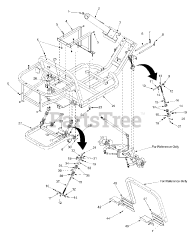 Cub Cadet A 101 C (37A-101C129) - Cub Cadet Work Fun Runner Frame