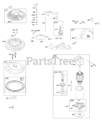 Briggs & Stratton 442577-0121-E1 - Briggs & Stratton Vertical Engine