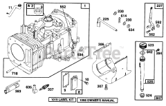 Toro 71193 (14-38 HXL) - Toro Lawn Tractor (SN: 069000001 - 069999999) (1996)