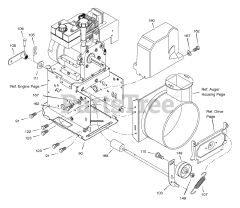 Murray 629108x61E - Murray 29" Snow Thrower (2004) Frame