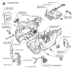 Husqvarna 365 - Husqvarna Chainsaw (SN: 19974900001 - 19991400000) CRANKCASE
