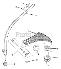 Ryobi RY 52001 A (PC 30) - Ryobi Pole Saw Trimmer Head Assembly