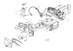McCulloch MS 1640 (41AZ640P077) - McCulloch Chainsaw, Electric