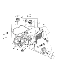 MTD MMZ-2560 - MTD Pro Zero-Turn Mower Kohler Engine Oil Pan &amp; Lubrication