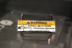 Scag 483402 Belt Cover Decal - image 2