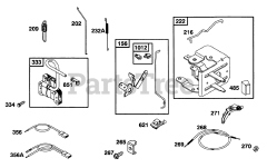 Briggs & Stratton 93232-0540-01 - Briggs & Stratton Horizontal Engine