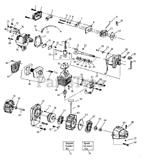 Paramount PLT 2248 - Paramount String Trimmer ENGINE &amp; SHROUD