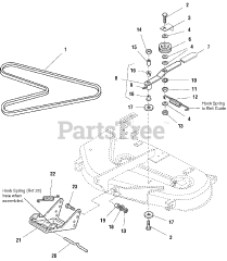 Simplicity 1693354 - Simplicity Broadmoor 38" Lawn Tractor, 16hp 38" Mower Deck - Belt, Pulley &amp; Hitch Group